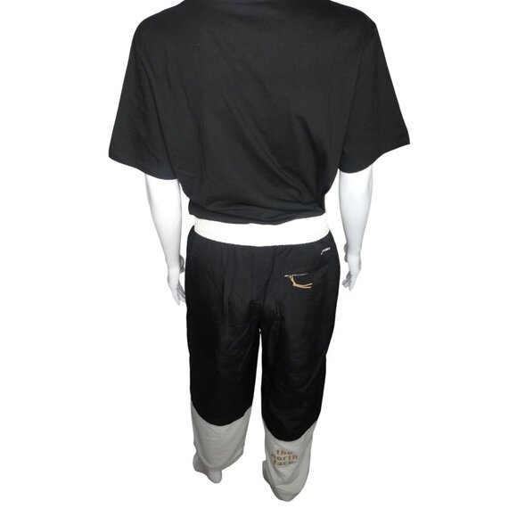The North Face Women's Black/Cream 2-PC Set Large T-Shirt &‎ XXL Pants Combo - Picture 4 of 13
